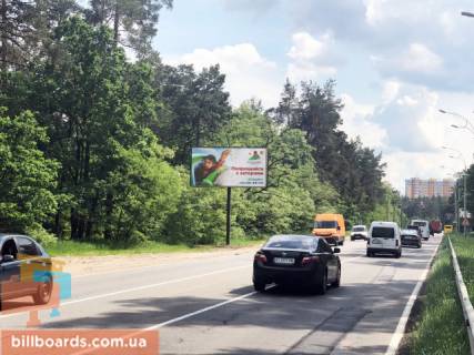 Билборд B в Киеве просп. Литовський (Мінський)., ЖК "провулок Петровський", 700м від заміського ресторану Forrest Club фото 1