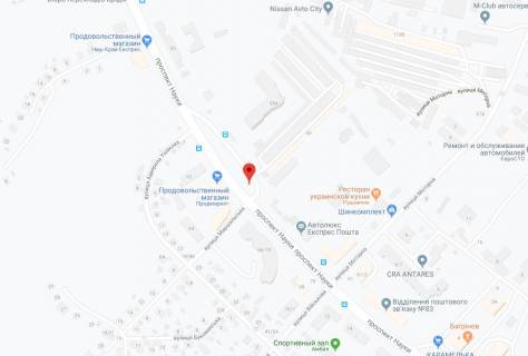 Билборд B в Киеве Науки пр., 66, в сторону Столичного шосе схема