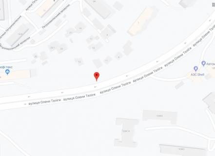 Скроллер A в Киеве Теліги вул. - Захаровська вул., 13, навпроти, в центр - 184861 схема
