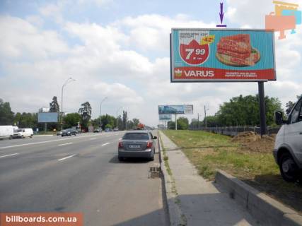 Призма A в Киеве Броварський пр., 31/33, навпроти, АЗС "КЛО", в сторону виїзду з міста - 181288 фото 1