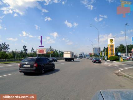 Билборд B в Киеве Броварський пр., 31/33, навпроти, АЗС "КЛО", в сторону центру фото 1