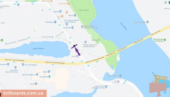 Призма A в Киеве просп. Володимира Івасюка (Героїв Сталінграда)., 2, в сторону Оболоні - 181274 схема