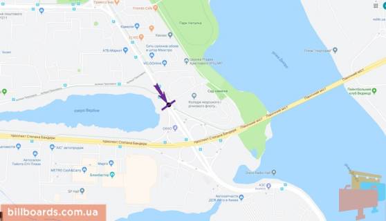 Призма A в Киеве просп. Володимира Івасюка (Героїв Сталінграда)., 2, в сторону Бандери пр. (колиш. Московський пр.) - 181277 схема