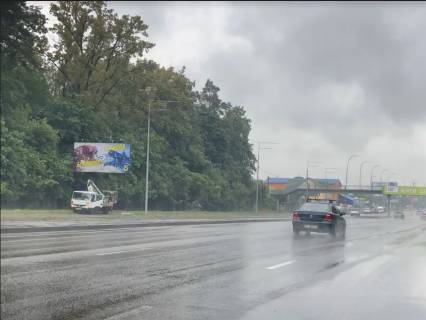 Билборд B в Киеве Синьоозерна вул., 2Б, навпроти, в сторону просп. Берестейський (Перемоги) фото 1
