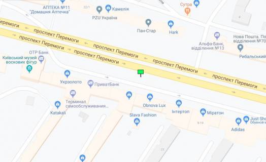 Призма B в Киеве Победы пр., 25 - 184794 схема