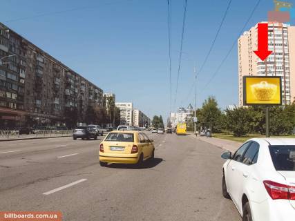 Скроллер A в Киеве, 2.3x3.14  Українки бул., 21А - 21Б, в сторону ст. м. "Печерська" - 161473 фото 1