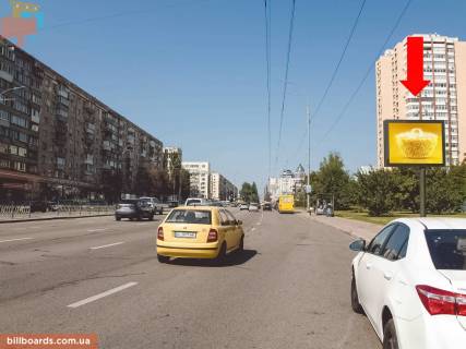 Скроллер A в Киеве, 2.3x3.14  Українки бул., 21А - 21Б, в сторону ст. м. "Печерська" - 161477 фото 1