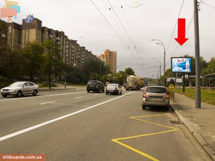 Скролер, Скрол A у Києві, 2.3x3.14  Лобановського ін. (Кол. Червонозоряний пр.), 115, біля АЗС "Укрнафта", в сторону Севастопольська пл. - 161597 Фото 1