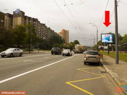 Скролер, Скрол A у Києві, 2.3x3.14  Лобановського ін. (Кол. Червонозоряний пр.), 115, біля АЗС "Укрнафта", в сторону Севастопольська пл. - 161601 Фото 1
