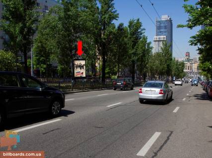 Ситискролл A в Киеве, 1.8x1.2  Українки бул., 3, на світлофорі, в сторону вул. Хрещатик фото 1