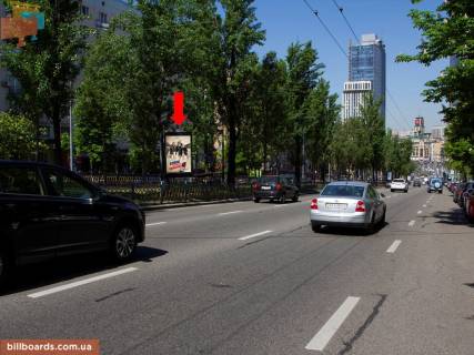 Ситискролл A в Киеве, 1.8x1.2  Українки бул., 3, на світлофорі, в сторону вул. Хрещатик фото 1