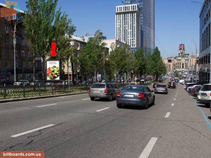 Ситискролл A в Киеве, 1.8x1.2  Українки бул., 1, БЦ "Парус", в сторону вул. Хрещатик фото 1