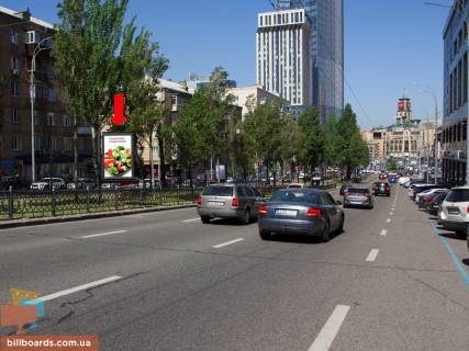 Ситискролл A в Киеве, 1.8x1.2  Українки бул., 1, БЦ "Парус", в сторону вул. Хрещатик фото 1