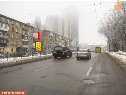Ситискролл A в Киеве, 1.8x1.2  Алмазова вул. (колиш. Кутузова вул.), 1, роздільник, в сторону пл. Слави фото 1