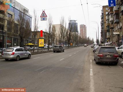 Ситискролл A в Киеве, 1.8x1.2  Українки бул., 6, в сторону пл. Л. Українки фото 1
