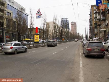 Ситискролл A в Киеве, 1.8x1.2  Українки бул., 6, в сторону пл. Л. Українки фото 1