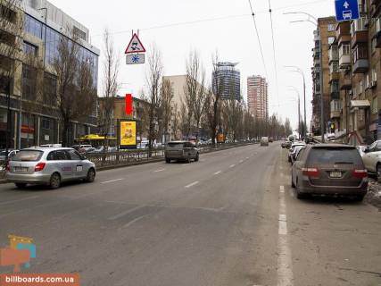 Ситискролл A в Киеве, 1.8x1.2  Українки бул., 6, в сторону пл. Л. Українки фото 1