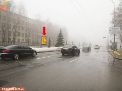 Сітіскролл A у Києві, 1.8x1.2  Алмазова вул. (Колиш. Кутузова вул.), 4а, в сторону м. Печерська, на роздільник Фото 1