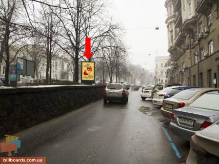 Ситискролл A в Киеве, 1.8x1.2  Антоновича вул. (колиш. Горького вул.), 1, в сторону Гетьмана Павла Скоропадського вул. (Льва Толстого), парку Шевченка фото 1