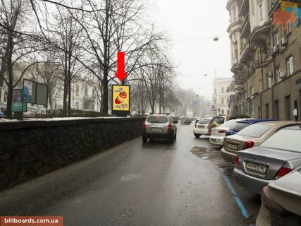 Сітіскролл A у Києві, 1.8x1.2  Антоновича вул. (Колиш. Горького вул.), 1, в сторону Гетьмана Павла Скоропадського вул. (Льва Толстого), парку Шевченка Фото 1