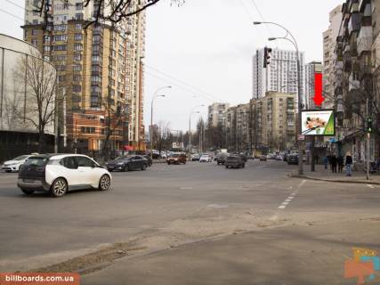 Скроллер A в Киеве Солом'янська вул., 10 - вул. Олексіївська, на світлофорі, в сторону Протасов Яр - 170233 фото 1