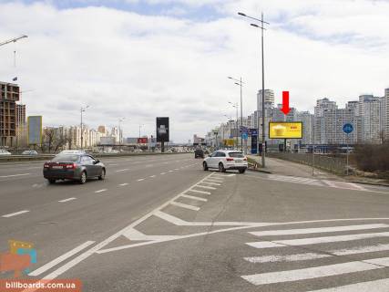 Скролер, Скрол A у Києві Бажана пр. - ул.Заречная, в сторону ст. м. "Осокорки", из центра - 170815 Фото 1