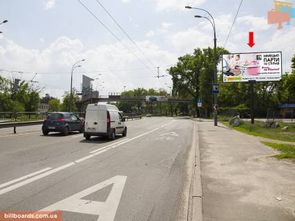 Билборд A в Киеве, 3x6  просп. Георгія Нарбута (Визволителів)., 17, біля супермаркетів "Фокстрот" і "Ельдорадо", в бік пр. Броварського фото 1