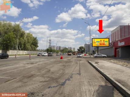 Скролер A у Києві, 3x6  Здолбунівська вул, 15, біля супермаркетів "Ашан", "Фокстрот", в сторону вул. Ревуцького, Харківського шосе - 181301 Фото 1
