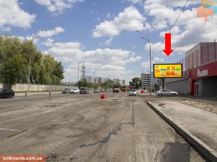 Скроллер A в Киеве, 3x6  Здолбунівська вул, 15, біля супермаркетів "Ашан", "Фокстрот", в сторону вул. Ревуцького, Харківського шосе - 181304 фото 1