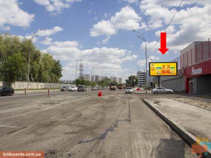 Скролер A у Києві, 3x6  Здолбунівська вул, 15, біля супермаркетів "Ашан", "Фокстрот", в сторону вул. Ревуцького, Харківського шосе - 181305 Фото 1