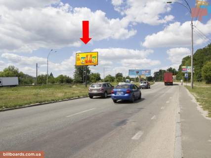Призма A в Киеве, 3x6  Заболотного вул - Пирогівський шлях. (Червонопрапорна), біля тютюнової фабрики, роздільник, в сторону пл. Одеської - 181312 фото 1