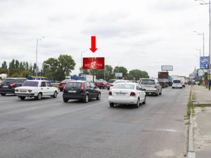 Билборд A в Киеве Кольцевая дорога - ул. Григоровича-Барского, разделитель, в сторону Одесской пл. фото 1