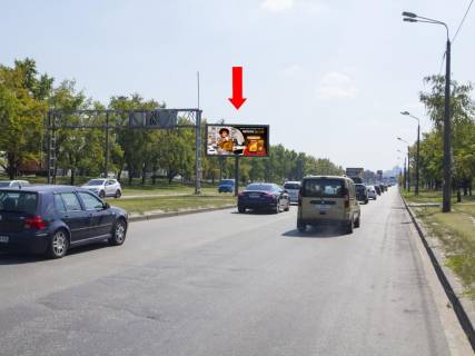 Скроллер A в Киеве, 3x6  Богатирська вул., 5 - вул. Полярна, 200 м до світлофора, роздільник, в бік просп. Степана Бандери (Московський), ст.м. Почайна (колишня Петрівка) - 188558 фото 1