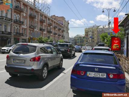 Ситискролл A в Киеве, 1.8x1.2  В. Васильківська вул. (кол. Червоноармійська вул.), 20, біля ст. м. "пл. Л. Толстого", Mc''Donald''s, в бік Толстого пл. фото 1