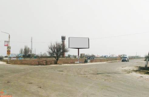 Billboard A in Kyrylivka Avtodoroga T-08-20 - Persotravneva st. Photo 1