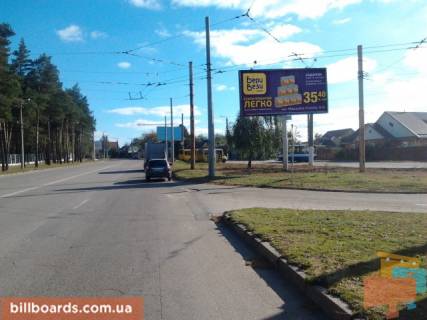 Билборд A в Кропивницкий (Кировоград) Героїв-земляків вул. (Короленка). - Олександрівське шосе, в'їзд в місто, з м. Черкаси фото 1