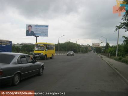 Билборд B в Кропивницкий (Кировоград) Кропивницького вул., 2, авторинок, перед мостом фото 1