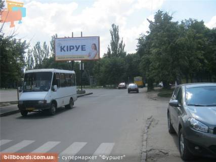 Білборд, Бігборд (Борд)  B у Кропивницький (Кіровоград) Леоніда Каденюка вул. (Пацаєва). - Героїв України вул. (колиш. Героїв Сталінграда вул.), 6/13 Фото 1