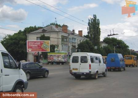 Білборд, Бігборд (Борд)  B у Кропивницький (Кіровоград) Андріївська вул. - Соборна вул. (колиш. 50-річчя Жовтня вул.) Фото 1