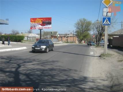 Билборд B в Кропивницкий (Кировоград) Шевченко вул. - Кропивницького вул. фото 1