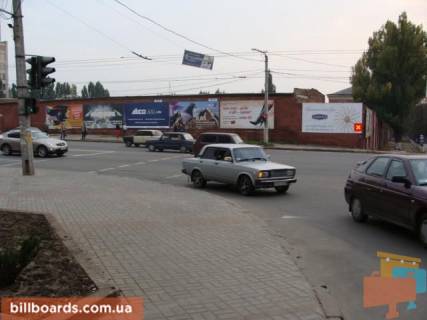 Билборд A в Кропивницкий (Кировоград) Чикаленка вул. (колиш. Медведєва вул.) - Кавалерійська вул. фото 1
