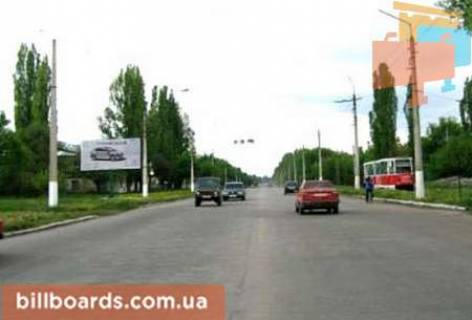 Billboard B in Kramatorsk Tihogo st. (kolis. Ordzonikidze st.) - Dniprovs'ka st. Photo 1