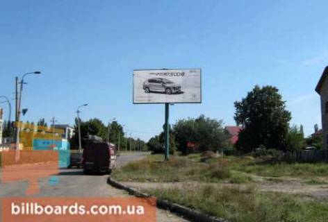 Билборд A в Краматорске Ювілейна вул. - Вишні вул., роздільник фото 1