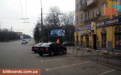 Білборд, Бігборд (Борд)  A у Кривому Розі Ракітіна вул. (Колиш. Ногіна вул.) - Захисників Азовсталі вул. (кол. Невська) Фото 1