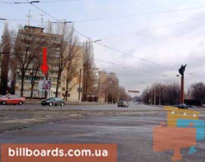 Билборд B в Кривом Роге Миру пр., 17 - Святогеоргіївська вул. фото 1