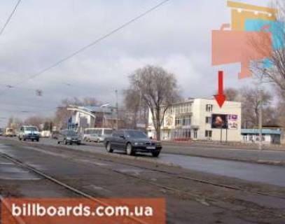Билборд A в Кривом Роге Миру пр., 17 - Святогеоргіївська вул. фото 1