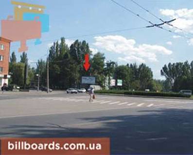 Билборд A в Кривом Роге Дорошенка вул. (колиш. Блюхера вул.), 1 - Бородича вул. фото 1