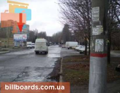 Билборд B в Кривом Роге Головка вул., 1б - Маршака вул. фото 1
