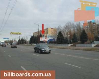 Білборд, Бігборд (Борд)  A у Кривому Розі Володимира Великого вул. (Колиш. Мелешкіна вул.), 34 - Бульварний пров. Фото 1