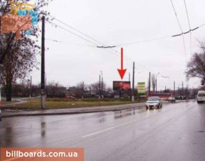 Билборд B в Кривом Роге Пісочна вул., 15 - Каховська вул., 1 - Уткіна вул. фото 1